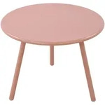 CLP Couchtisch, Pink, Metall, Rund, 60x45x60 cm, Wohnzimmer, Wohnzimmertische,