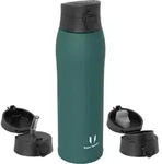 Thermosflasche, Olivgr&uuml;n, Metall, 8.4x8.4 cm, Kaffee & Tee, Kannen,...