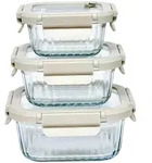 5five Simply Smart Frischhaltedose, Transparent, Glas, Quadratisch, 12x6x12 cm,