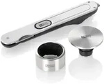 AdHoc Weinzubeh&ouml;r-Set Champ, Edelstahl, Metall, 3-teilig, 19.3x4x9.2 cm, Essen &