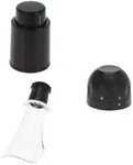Excellent Houseware Wein-Set, Schwarz, Kunststoff, 5x10x8 cm, Essen & Trinken,
