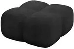 Altdecor Pouf, Schwarz, Kunststoff, 1-Sitzer, 90x43x90 cm, Wohnzimmer, Hocker,...