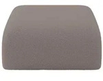 Altdecor Pouf, Dunkelbraun, Kunststoff, 1-Sitzer, 91x40x89 cm, Wohnzimmer, Hocker,