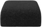 Altdecor Pouf, Schwarz, Kunststoff, 1-Sitzer, 91x40x89 cm, Wohnzimmer, Hocker, Poufs