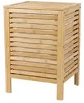 W&auml;schekorb, Beige, Naturmaterialien, 40x57x40 cm, Ordnen & Aufbewahren,