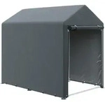 Outsunny Garagenzelt,, Dunkelgrau, Metall, 179x165x120 cm, Aufbewahrung &