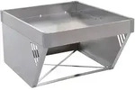 Proregal M&auml;hroboter-Garage, Silber, Metall, 60x40x70 cm, Gartenzubeh&ouml;r,