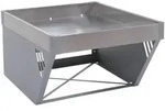 Proregal M&auml;hroboter-Garage, Silber, Metall, 60x40x70 cm, Gartenzubeh&ouml;r,