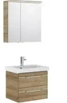 Pelipal Badezimmer Balto, Eiche, Holzwerkstoff, 3-teilig, Holzoptik, 2 F&auml;cher, 2