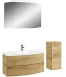 Pelipal Badezimmer Cassca, Eiche, Holzwerkstoff, 4-teilig, 7 F&auml;cher, 2