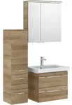 Pelipal Badezimmer Balto, Eiche, Holzwerkstoff, 4-teilig, 4 F&auml;cher, 2 Schublade(n),4