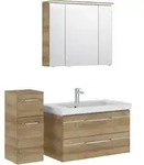 Pelipal Badezimmer Balto, Eiche, Holzwerkstoff, 4-teilig, 7 F&auml;cher, 2 Schublade(n),3