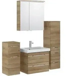 Pelipal Badezimmer Balto, Eiche, Holzwerkstoff, 5-teilig, 5 F&auml;cher, 2 Schublade(n),5