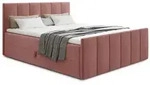 Sofnet Boxbett, Pink, Textil, H3, Rechteckig, 160x200 cm, Schlafzimmer, Betten,