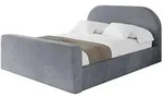Altdecor Polsterbett, Grau, Textil, 140x200 cm, Schlafzimmer, Betten,...