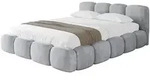 Altdecor Polsterbett, Hellgrau, Textil, 180x200 cm, Schlafzimmer, Betten,