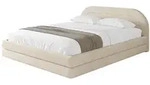 Altdecor Polsterbett, Creme, Textil, 140x200 cm, Schlafzimmer, Betten,...