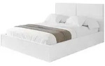 Altdecor Polsterbett, Wei&szlig;, Textil, H3 + H4, 120x200 cm, Schlafzimmer, Betten,