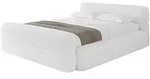 Altdecor Polsterbett, Wei&szlig;, Textil, H3 + H4, 120x200 cm, Schlafzimmer, Betten,