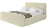 Altdecor Polsterbett, Taupe, Textil, H3 + H4, 120x200 cm, Schlafzimmer, Betten,