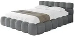 Altdecor Polsterbett, Dunkelgrau, Textil, 160x200 cm, Schlafzimmer, Betten,