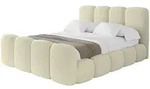 Altdecor Polsterbett, Taupe, Textil, H3 + H4, 200x200 cm, Schlafzimmer, Betten,