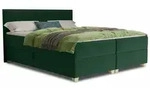 Sofnet Boxbett, Gr&uuml;n, Textil, H3, Rechteckig, 160x200 cm, Schlafzimmer, Betten,