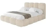 Altdecor Polsterbett, Creme, Textil, H3 + H4, 140x200 cm, Schlafzimmer, Betten,