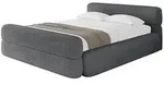 Altdecor Polsterbett, Anthrazit, Textil, 120x200 cm, Schlafzimmer, Betten,
