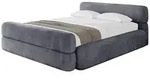 Altdecor Polsterbett, Dunkelgrau, Textil, H3 + H4, 140x200 cm, Schlafzimmer,...