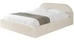 Altdecor Polsterbett, Creme, Textil, H3 + H4, 200x200 cm, Schlafzimmer, Betten,