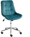 Beliani B&uuml;rostuhl, Jadegr&uuml;n, Textil, 60x82x60 cm, Arbeitszimmer, B&uuml;rost&uuml;hle,
