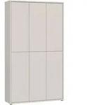 Carryhome Schuhschrank, Sand, Kunststoff, 16 F&auml;cher, 109.2x191.9x34.9 cm,