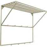 Loft42 Kleiderablage, Schwarz, Metall, 80x60x32 cm, Garderobe,...