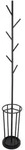 Loft42 Kleiderablage, Schwarz, Metall, 27x177x27 cm, Garderobe,...
