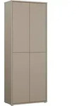 Carryhome Schuhschrank Alice Springs, Taupe, Kunststoff, 8 F&auml;cher,...