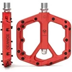 Fahrradpedale, Rot, Kunststoff, 11x1.5x11.5 cm, Freizeit, Sport & Fitness,