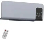 Homcom Wandheizger&auml;t, Grau, Kunststoff, 2,000 W, 12x21.5x54.5 cm, Freizeit, Heizen &