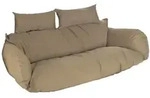Home Deluxe Polyrattan, Braun, Kunststoff, 1x1x1 cm, Gartenm&ouml;bel, H&auml;ngesessel