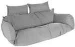 Home Deluxe Polyrattan, Grau, Kunststoff, 41x45x105 cm, Gartenm&ouml;bel,...