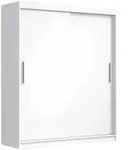 Masseno Schwebet&uuml;renschrank, Wei&szlig;, Holzwerkstoff, 4 F&auml;cher, Rechteckig,