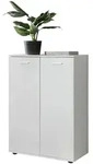 Kadima Design Kommode, Wei&szlig;, Kunststoff, Rechteckig, 71x104x35 cm, Wohnzimmer,