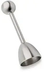 Intirilife Eierk&ouml;pfer, Silber, Metall, 3.5x13.5x4 cm, Kochen, K&uuml;chenhelfer,