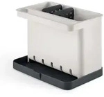Rayen Sp&uuml;lenorganizer, Wei&szlig;, Kunststoff, 11x16x16 cm, Kochen, K&uuml;chenhelfer,