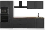 Vicco K&uuml;chenzeile, Anthrazit, Wei&szlig;, Holzwerkstoff, Rechteckig, 310x206.8x60...