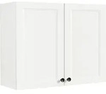 Nobilia K&uuml;chenoberschrank Cascada, Wei&szlig;, Holzwerkstoff, 2 F&auml;cher, 90x72x35...