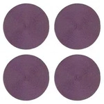 TiborTex Platzset, Aubergine, Kunststoff, Uni, Rund, Wohntextilien,...