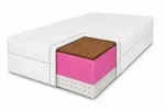 Marpur Latexmatratze, Wei&szlig;, Textil, H3 + H4, 80x200 cm, Schlafzimmer, Matratzen