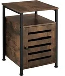 tectake Beistellschrank, Rost, Holz, 40.5x60.5x40.5 cm, Badezimmer,