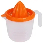 Excellent Houseware Zitronenpresse, Orange, Kunststoff, 11.5x15x16.5 cm, Kochen,